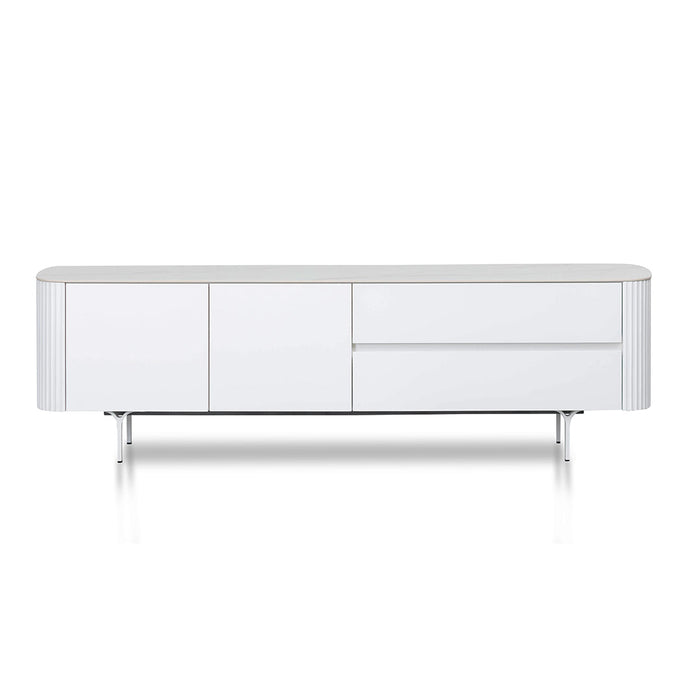 CTV8216-IG 1.8m Entertainment TV Unit - White