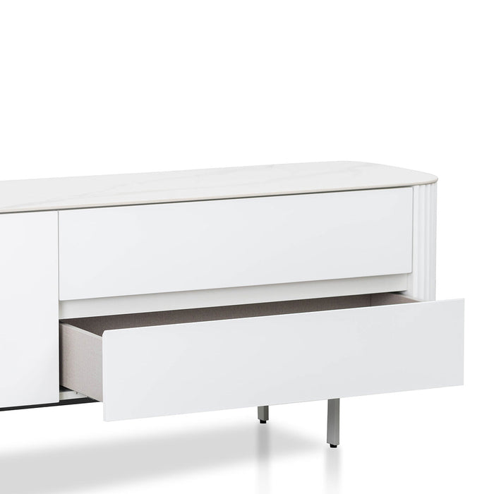 CTV8216-IG 1.8m Entertainment TV Unit - White