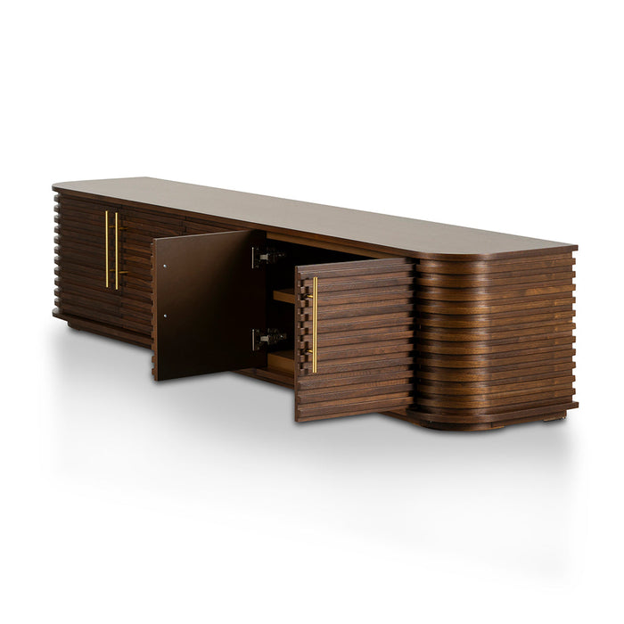 CTV8229-VA 2.3m TV Entertainment Unit - Walnut