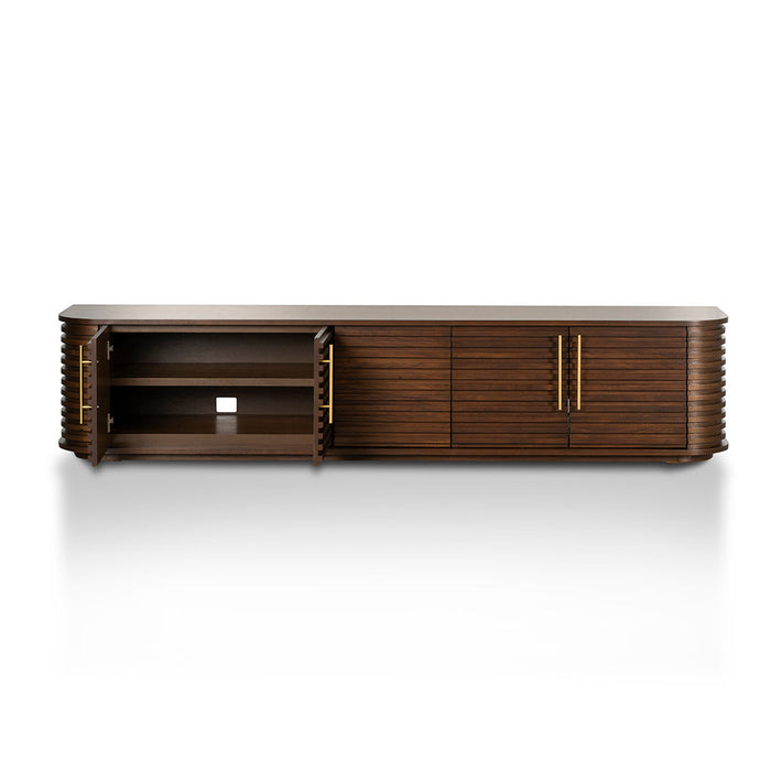 CTV8229-VA 2.3m TV Entertainment Unit - Walnut