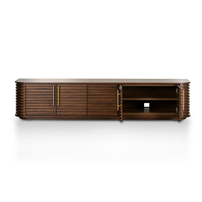 CTV8229-VA 2.3m TV Entertainment Unit - Walnut