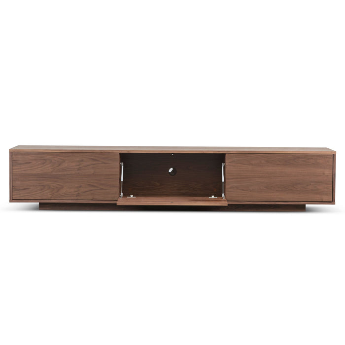 CTV8232-BB 2.3m Wooden TV Entertainment Unit - Walnut