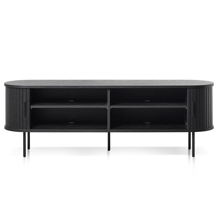 CTV8432-KD 1.6m TV Entertainment Unit - Full Black