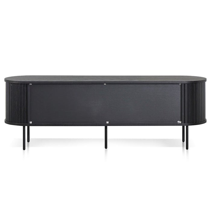 CTV8432-KD 1.6m TV Entertainment Unit - Full Black