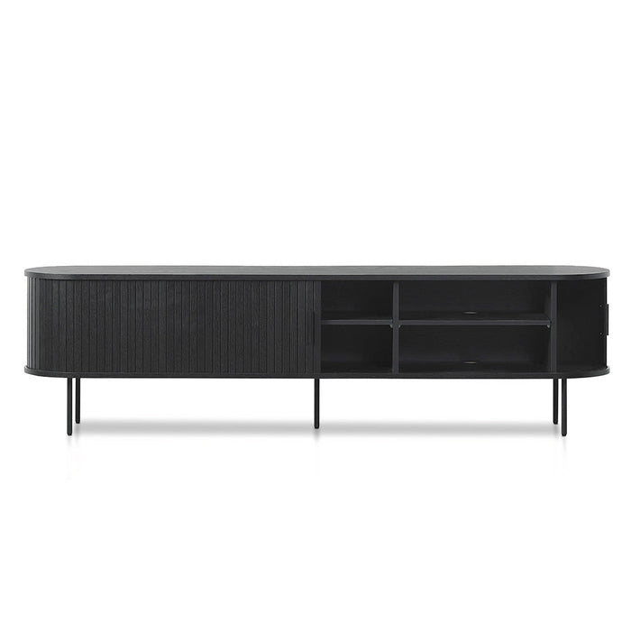 CTV8434-KD 2m TV Entertainment Unit - Full Black