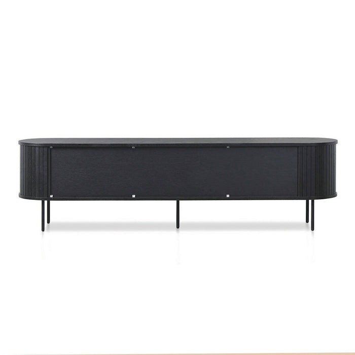 CTV8434-KD 2m TV Entertainment Unit - Full Black