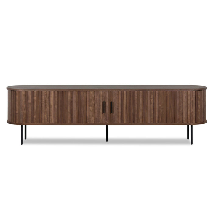 CTV8435-KD 2m TV Entertainment Unit - Walnut