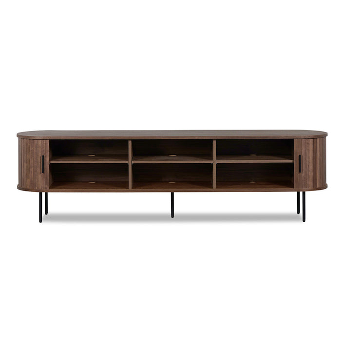 CTV8435-KD 2m TV Entertainment Unit - Walnut