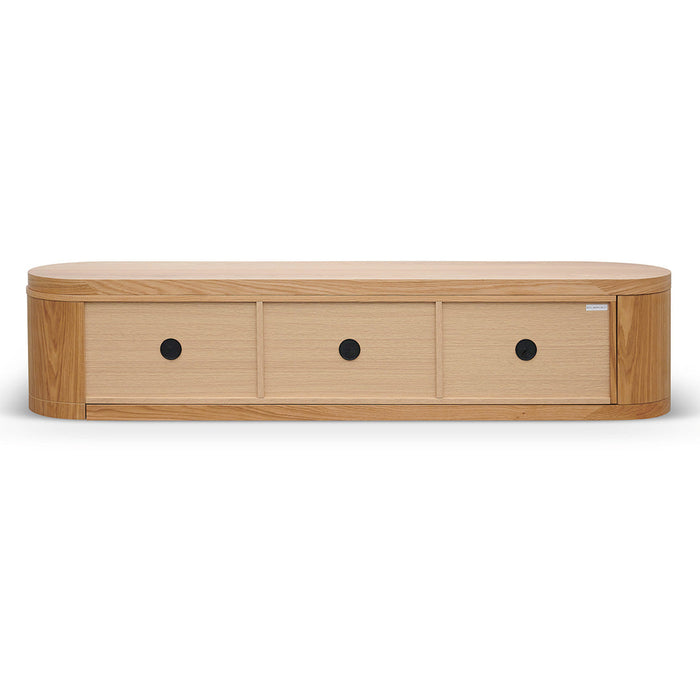 CTV8487-CN ExpandableTV Entertainment Unit - Natural Oak