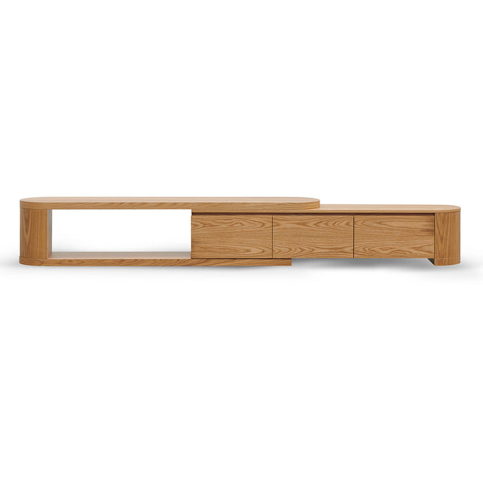 CTV8487-CN ExpandableTV Entertainment Unit - Natural Oak