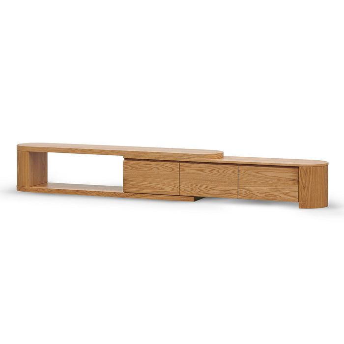 CTV8487-CN ExpandableTV Entertainment Unit - Natural Oak