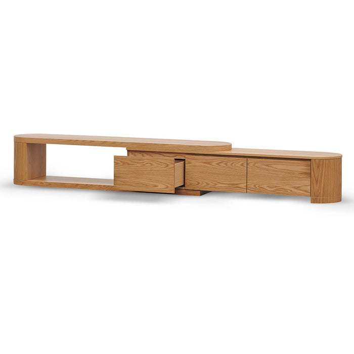 CTV8487-CN ExpandableTV Entertainment Unit - Natural Oak