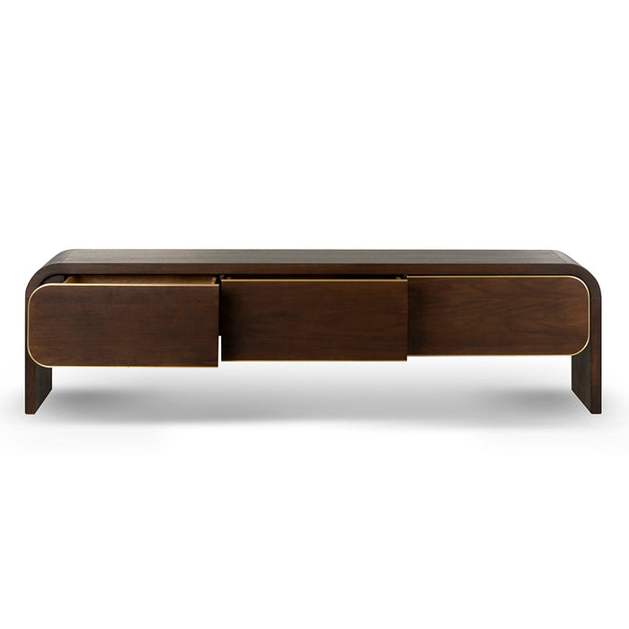 CTV8525-VA 2m TV Entertainment Unit - Walnut