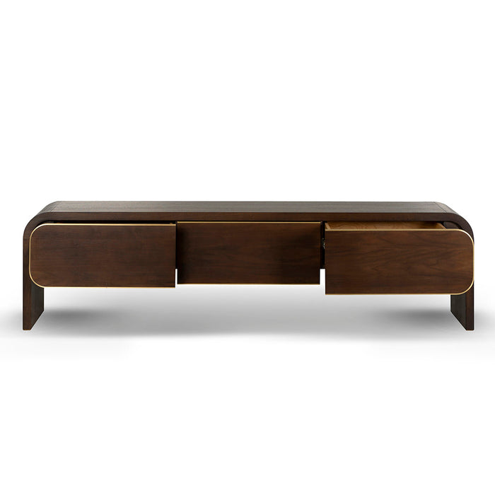 CTV8525-VA 2m TV Entertainment Unit - Walnut