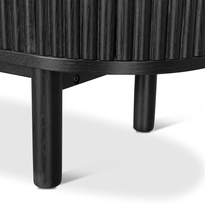 Melita 2m TV Entertainment Unit - Full Black