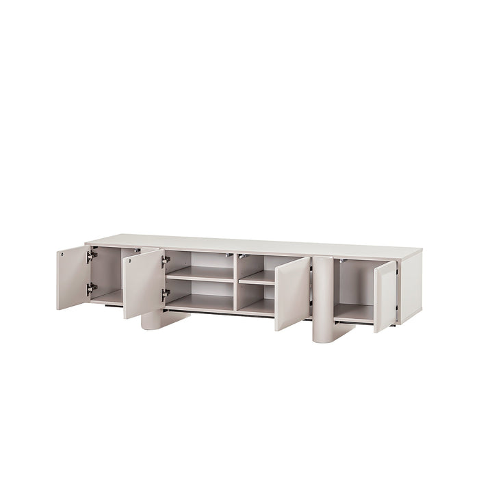 CTV8639-IG 1.6m TV Entertainment Unit - Light Grey