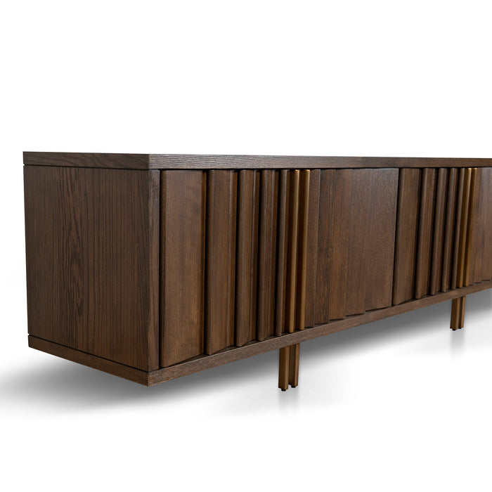 CTV8701-VA 2m TV Entertainment Unit - Caramel Oak