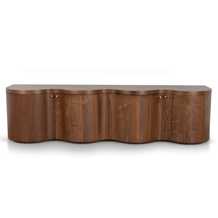 CTV8709-VA 2.15m TV Entertainment Unit - Light Walnut