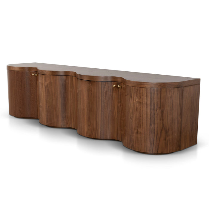 CTV8709-VA 2.15m TV Entertainment Unit - Light Walnut