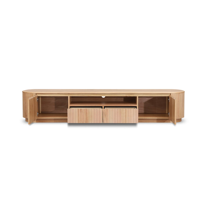 CTV8769-MA 2.4m TV Entertainment Unit - NZ Natural Ash