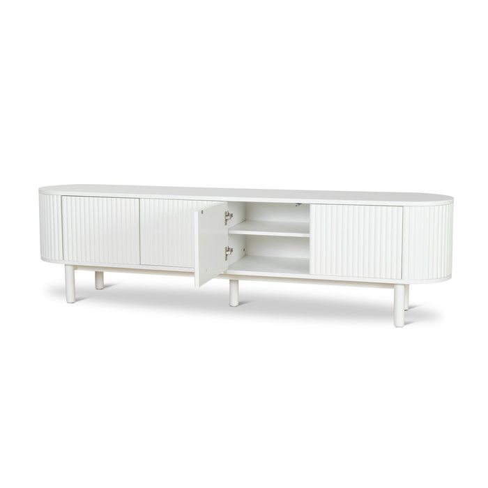 CTV8987-KD 2m TV Entertainment Unit - White Oak