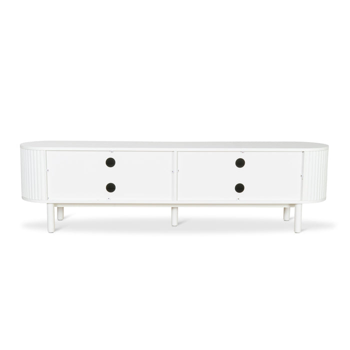 CTV8987-KD 2m TV Entertainment Unit - White Oak