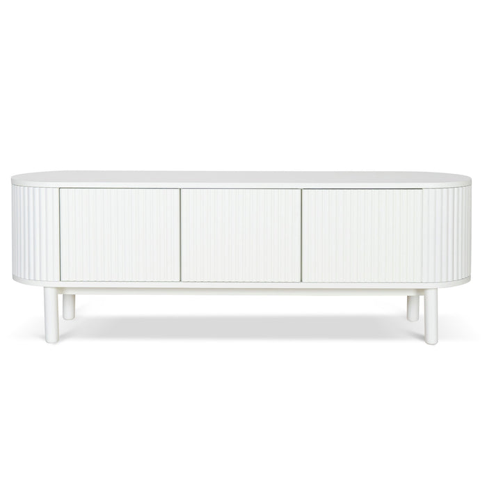 CTV8988-KD 1.6m TV Entertainment Unit - Full White