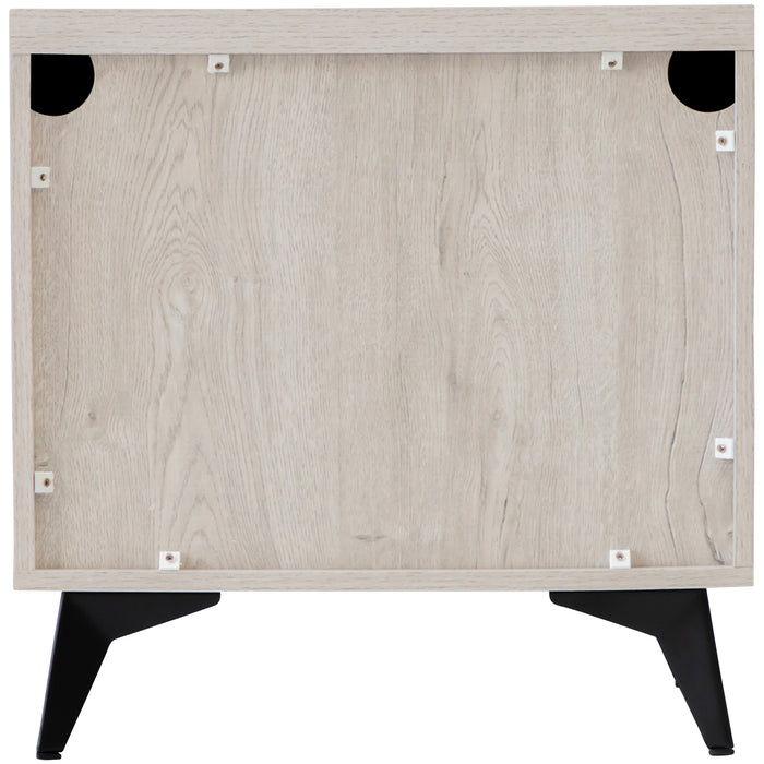 Bayville 2 Drawer Bedside Table