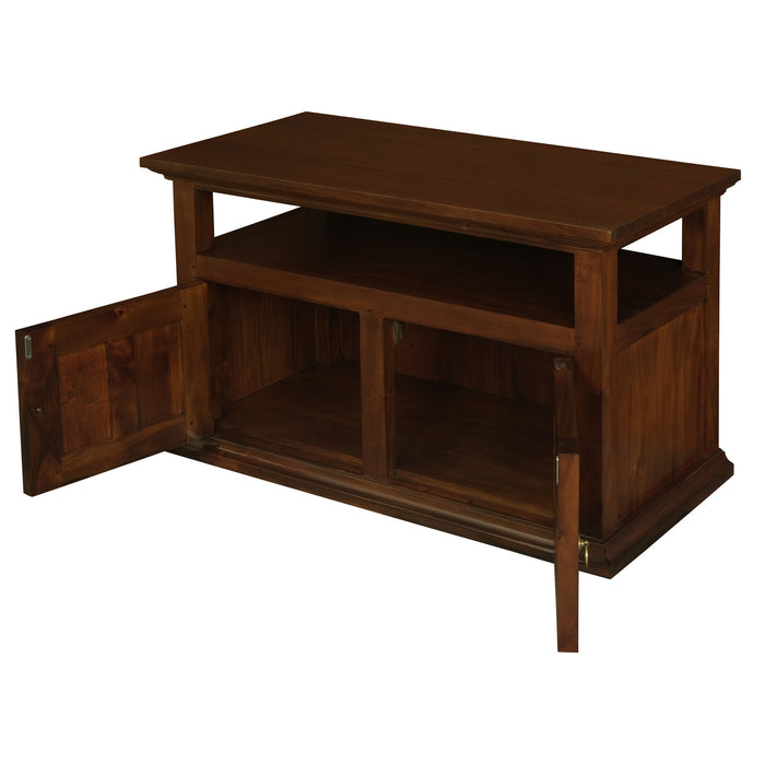 Tasmania 2 Door TV Stand (Mahogany)