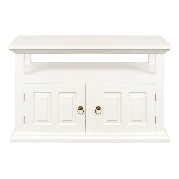 Tasmania 2 Door TV Stand (White)