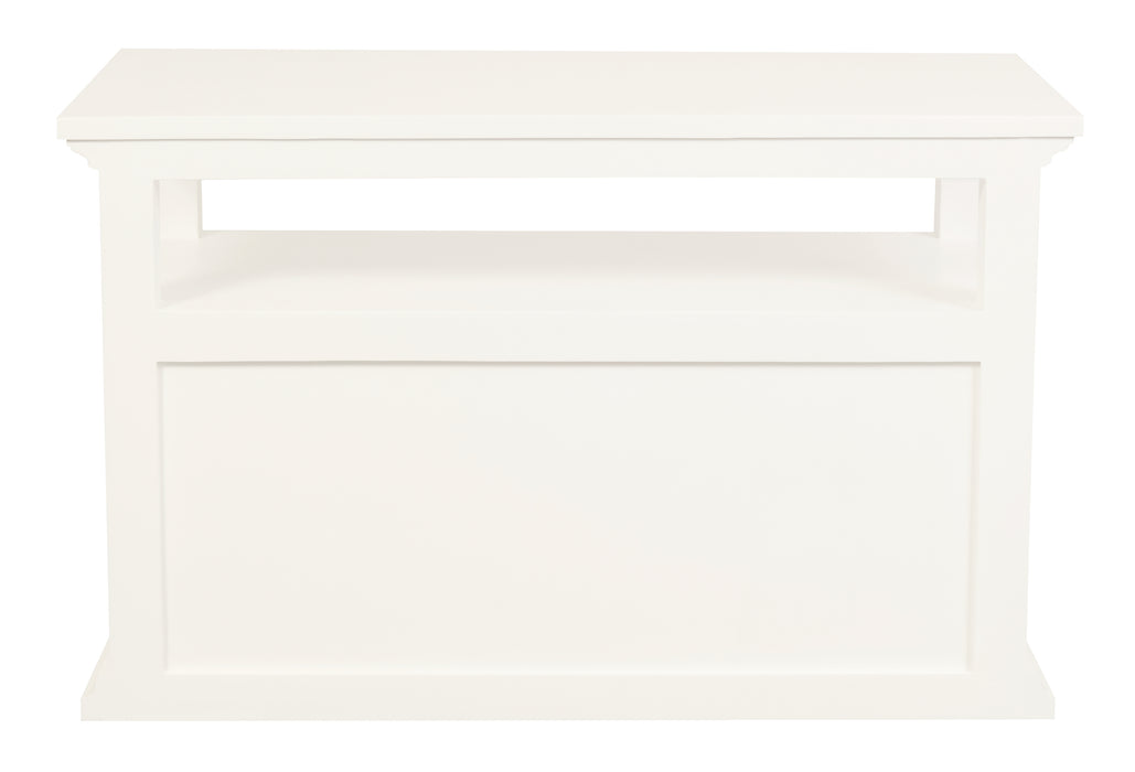 Tasmania 2 Door TV Stand (White)