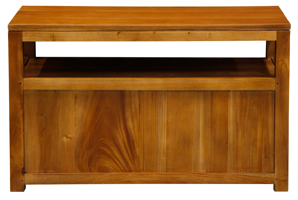 Amsterdam 2 Door TV Stand (Light Pecan)