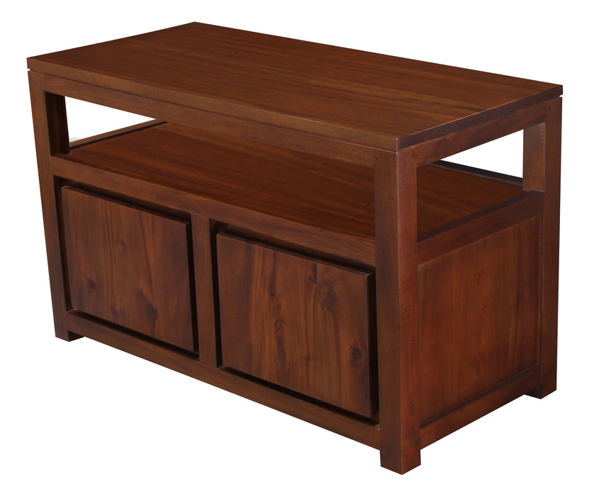 Amsterdam 2 Door TV Stand (Mahogany)