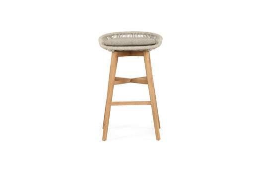 Taylor Backless Bar Stool - Indoor/Outdoor - White 83cm