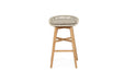 Taylor Backless Bar Stool - Indoor/Outdoor - White 83cm