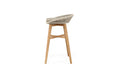 Taylor Backless Bar Stool - Indoor/Outdoor - White 83cm
