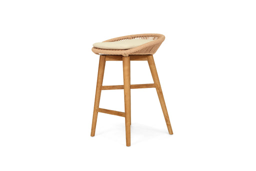 Taylor Backless Counter Stool - Indoor/Outdoor - Apricot - 67cm