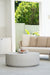 Terra Outdoor Coffee Table - White Onyx - White 37cm