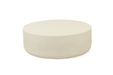 Terra Outdoor Coffee Table - White Onyx - White 37cm