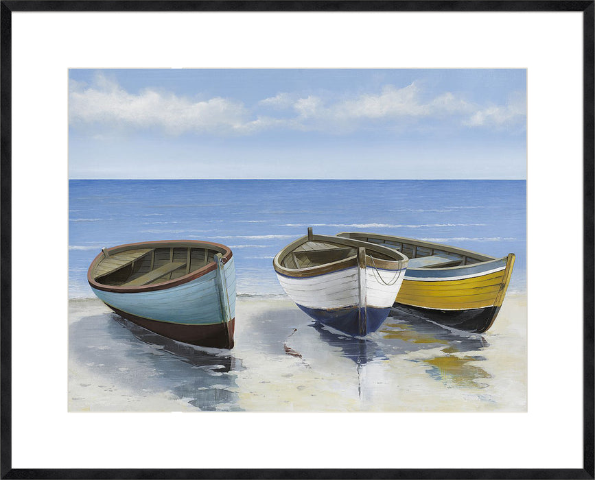 Three Boats Wall Art