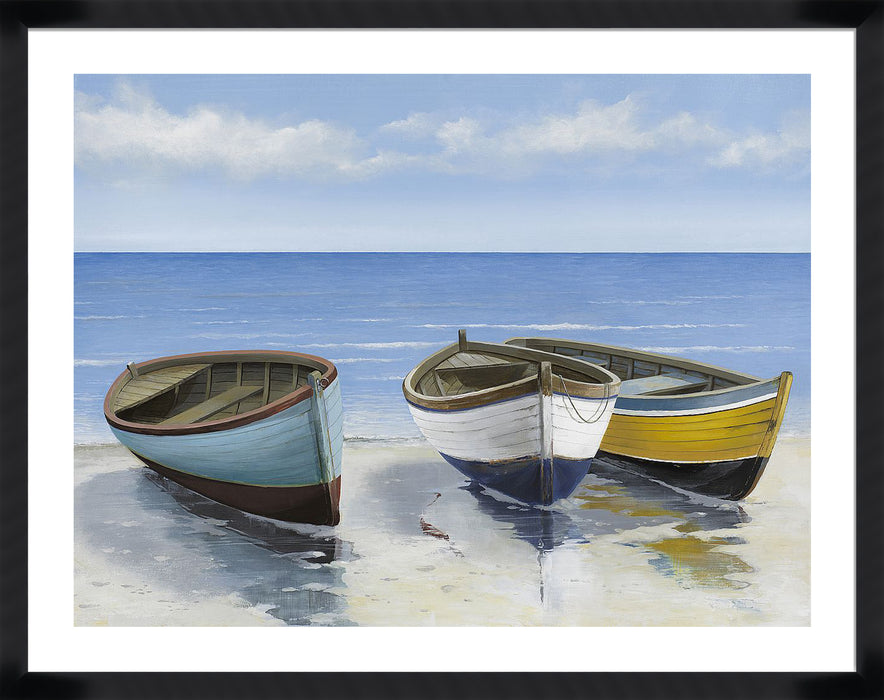 Three Boats Wall Art