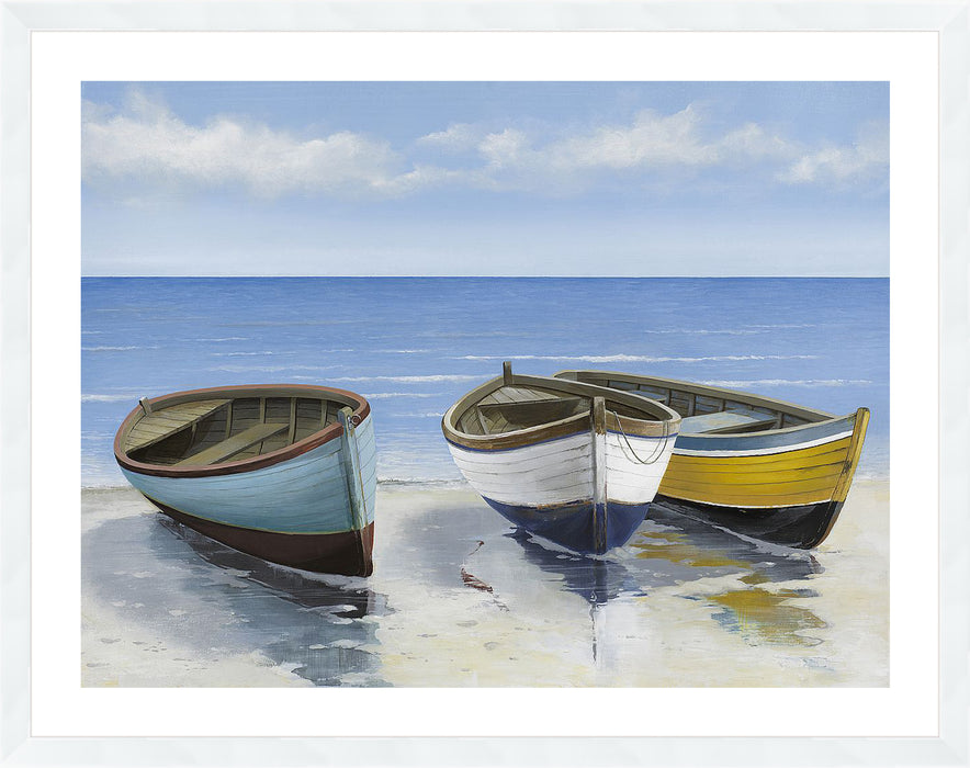 Three Boats Wall Art