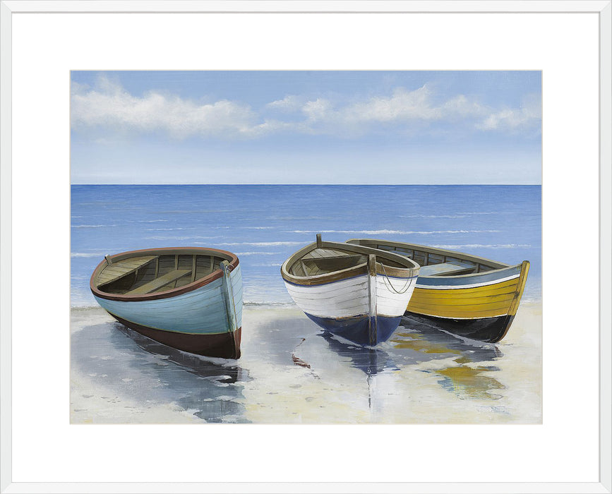 Three Boats Wall Art
