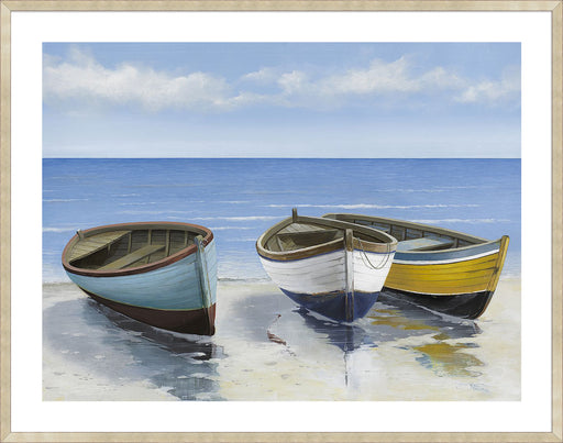 Three Boats Wall Art