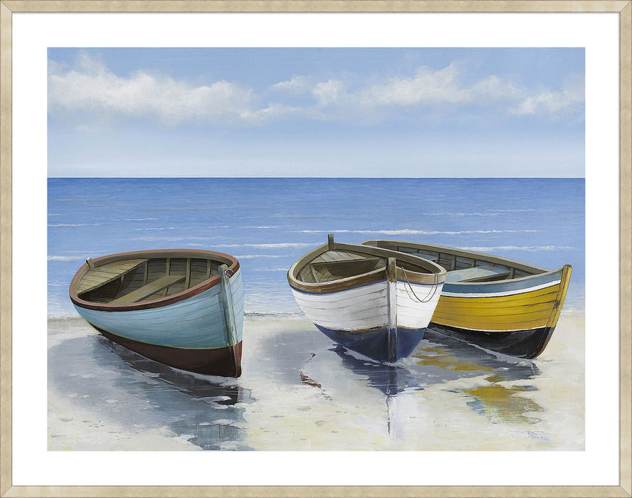 Three Boats Wall Art