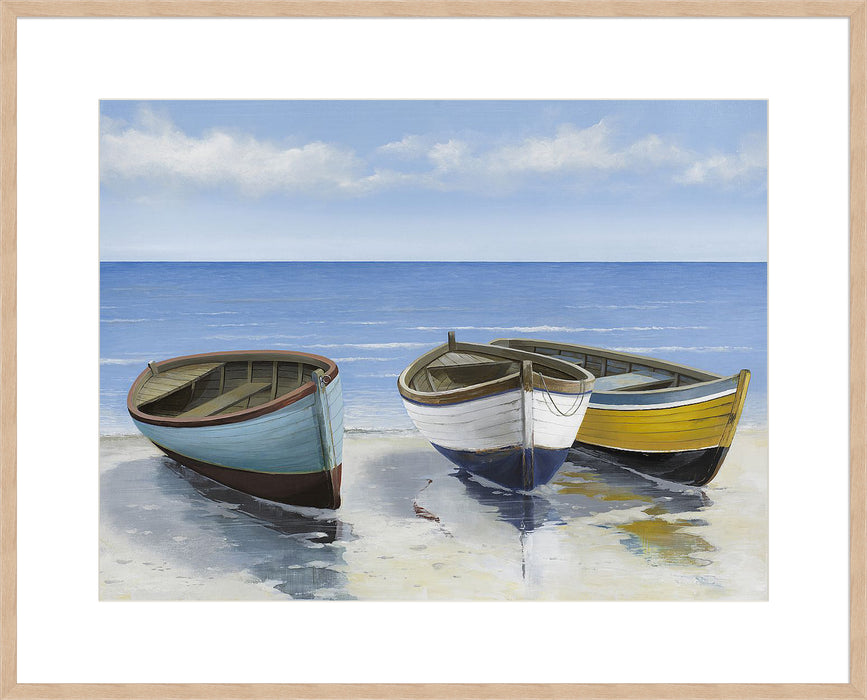 Three Boats Wall Art