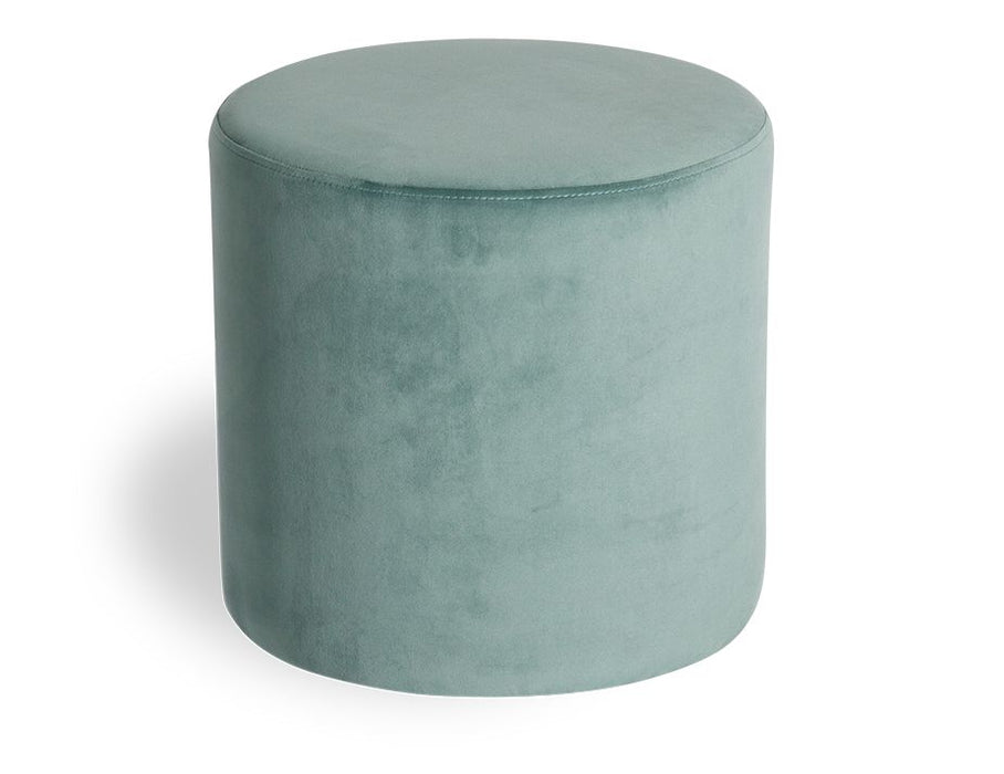 Tito Ottoman - Sage Green Velvet