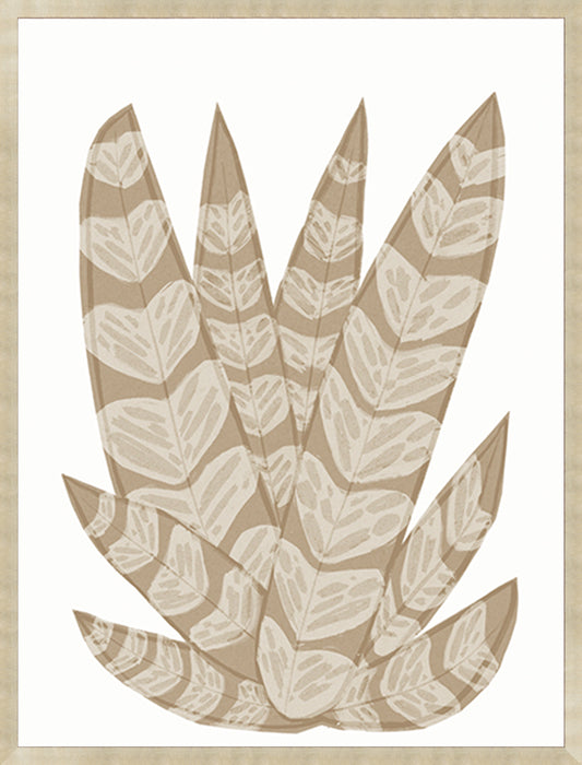 Tropical Abundance - Tawny Plush Wall Art
