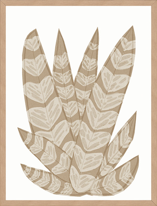 Tropical Abundance - Tawny Plush Wall Art