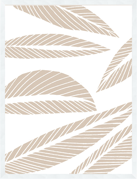 Tropical Flourish - Tawny Display Wall Art